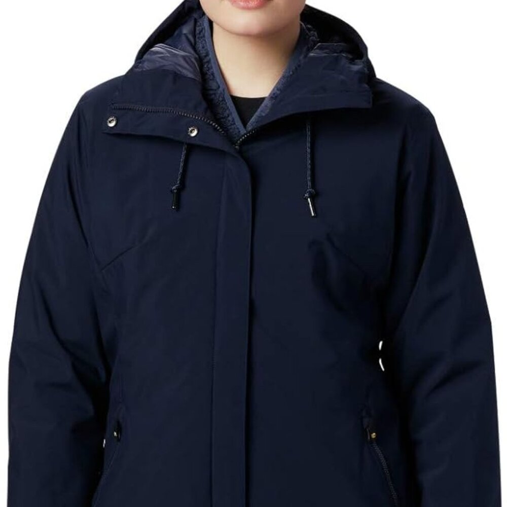 🆕Columbia Women's Here and There Interchange Jacket- Large- Dark Nocturnal-NWT